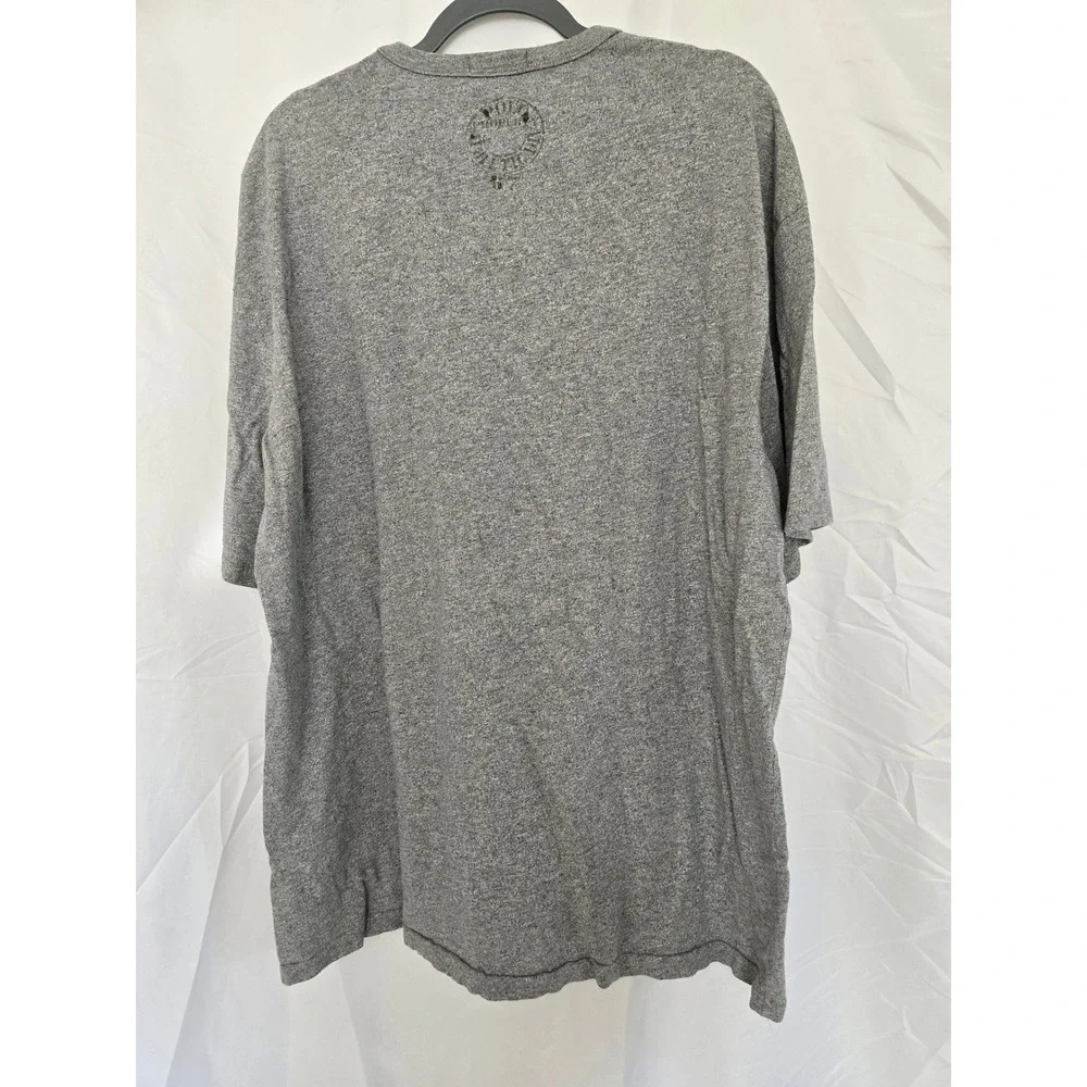 Vintage Polo Ralph Lauren Mens XL‎ TALL Grey Boxing Glove NY 711 Graphic T Shirt